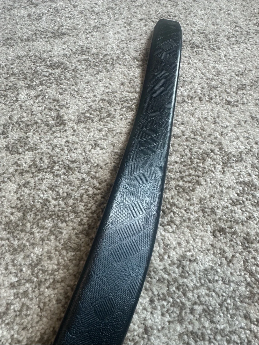 Lacoste Men’s Black Leather Belt 44